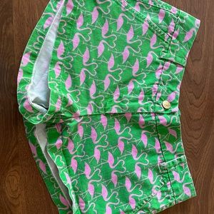 Macbeth Collection: flamingo shorts